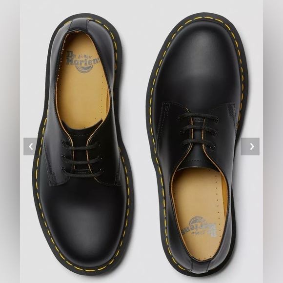 Dr. Martens Black Leather Shoes - Picture 7 of 14